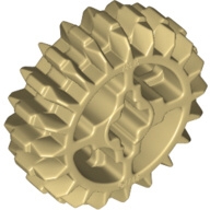 Lego ozubené kolo 20 zubů, béžová (6084724)